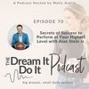 Episode 70: Secrets of Success to Perform at Your Highest Level with Alan Stein Jr.