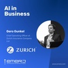 What Large Language Models Mean for Insurance - with Gero Gunkel of Zurich Insurance