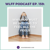 EP. #159: Why You Must be Willing to Feel all the Feels