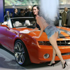 Megan Fox at the Car Wash