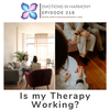 Is my Therapy Working?