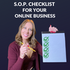 Standard Operating Procedure Checklist for Your Online Business