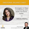 [REPLAY] - Melody Wilding – Strategies to Stop Overthinking and Make Decisions Faster