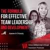 The Formula for Effective Team Leadership and Development, Trizzia Nicole Velasco, Project Manager, VA FLIX and Anette Marie Kjaergaard, Account Manager, VA FLIX