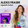 Lipstick Artist Creates Art Using Lipstick and Kisses, with Alexis Fraser