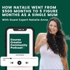 How Natalie went from $500/month to 5 figure/month as a single mum