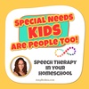 Speech Therapy in Your Homeschool
