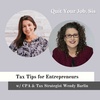 Tax Tips for Entrepreneurs | How to Save Money in Your Business w/ CPA & Tax Strategist Wendy Barlin