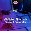 #56: Freebie: Quarterly Content Generator