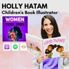 Children's Book Illustrator (#1 New York Times Bestsellers List) Creates Diverse Worlds, with Holly Hatam