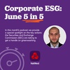 Corporate ESG: June 5 in 5