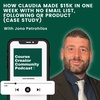 Case Study: How Claudia made $15K in one week with no email list, following or product