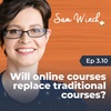 3.10 Will online courses replace traditional courses?