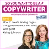 COPYWRITER 031: How to create landing pages that generate leads and sales