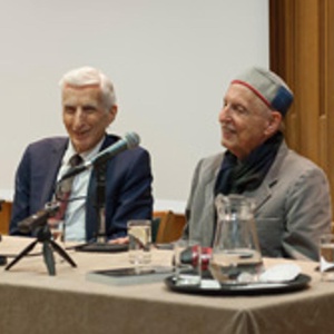 Professor Carl Djerassi 'in conversation' with Lord Martin Rees, Astronomer Royal and Former Head of the Royal Society