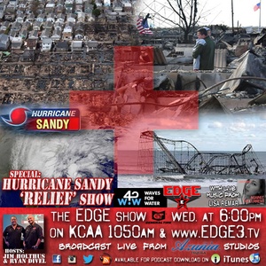 Hurricane Sandy Relief show EDGE Radio featuring Jim Holthus and Ryan Divel