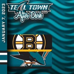 San Jose Sharks Vs Boston Bruins - 1/7/2023 - Teal Town USA After Dark (Postgame)