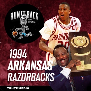 1994 Arkansas Razorbacks with Nolan Richardson and Scotty Thurman