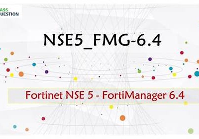 Quiz Fortinet - NSE5_FMG-6.4 Perfect Accurate Answers