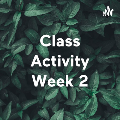 Class Activity Week 2
