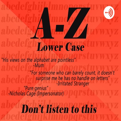 A-Z (lower case) Part 1 of 2