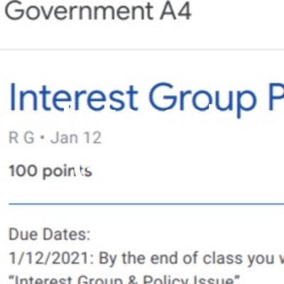 Interest Group 