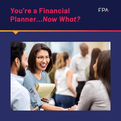 You're a Financial Planner, Now What?