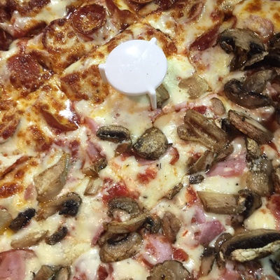 cold pizza party