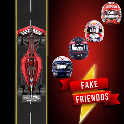 Formula 1 with Fake Friendos