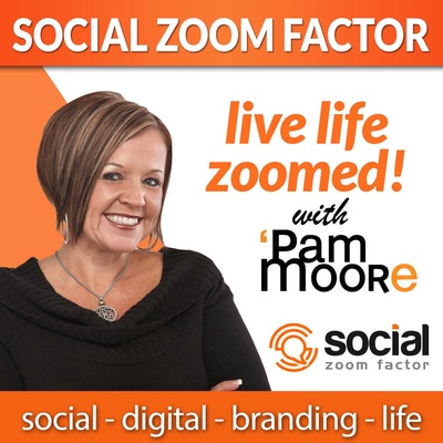 Social Media Zoom Factor with Pam Moore | Social Media Marketing | Branding |Business | Entrepreneur | Small Business | Digital Marketing | Content Marketing | Marketing | Influencer