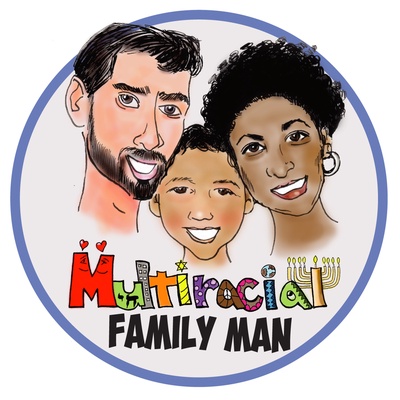 Multiracial Family Man